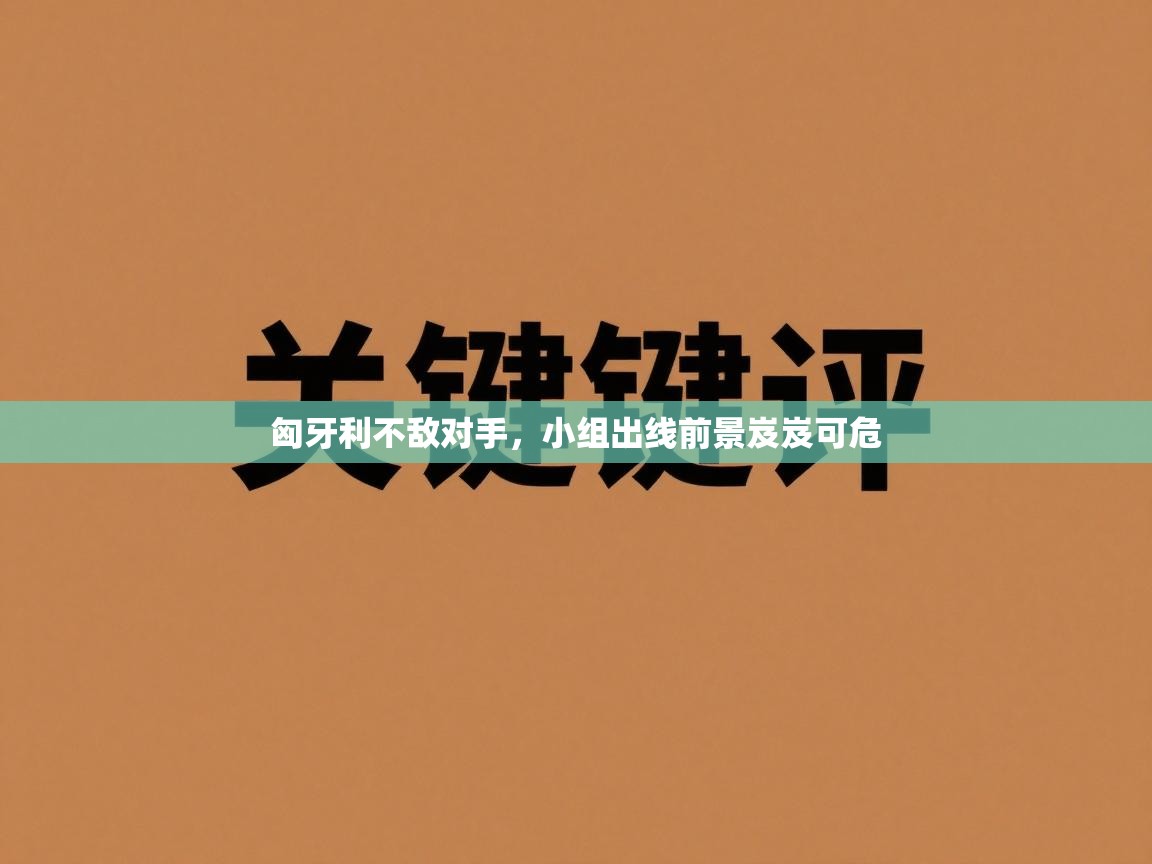 爱游戏真人体育娱乐-匈牙利不敌对手，小组出线前景岌岌可危  第1张